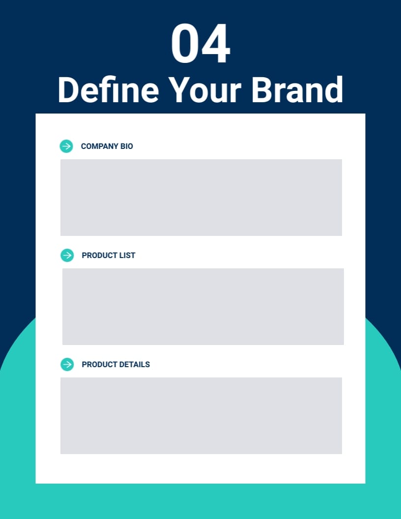 Marketing Workbook Template - Slide 4 Marketing Workbook Template - Slide 4