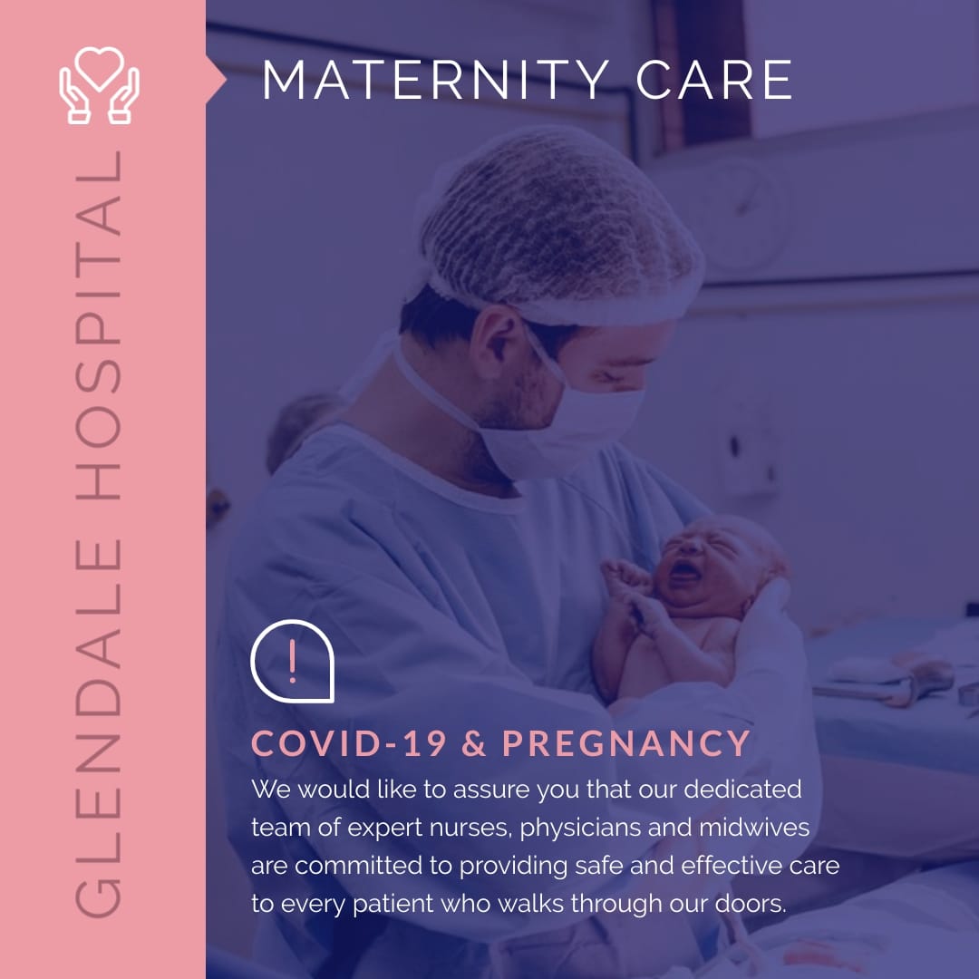 Maternity Care Covid 19 Animated Square Template
