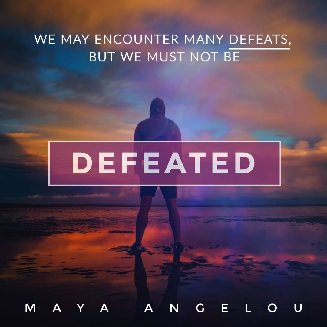 Maya Angelou Motivation Instagram Post Template