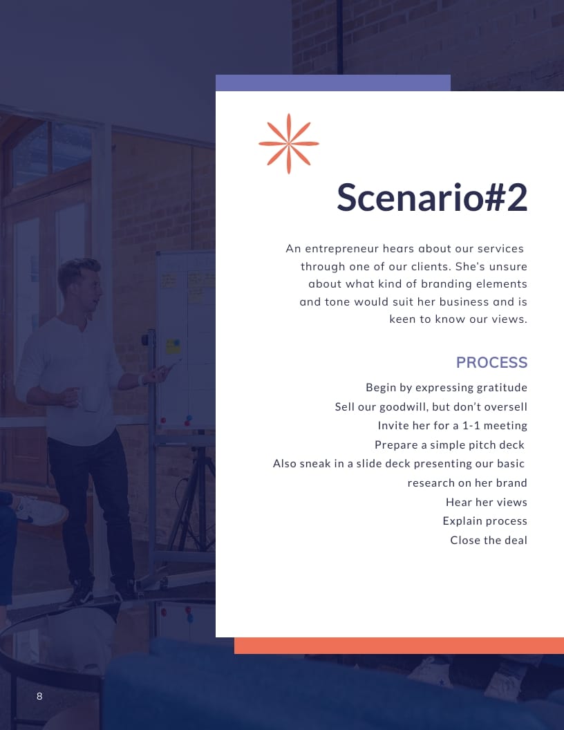 Media Agency Sales Playbook Template - Slide 8 Media Agency Sales Playbook Template - Slide 8