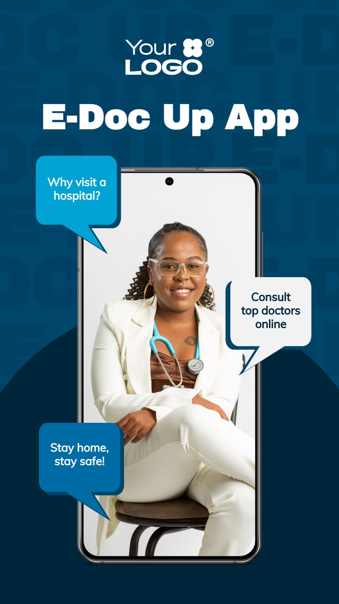 Medical App Facebook Story Video Template