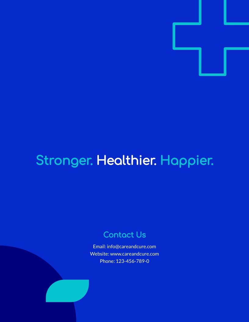 Medical Booklet Template - Slide 8 Medical Booklet Template - Slide 8