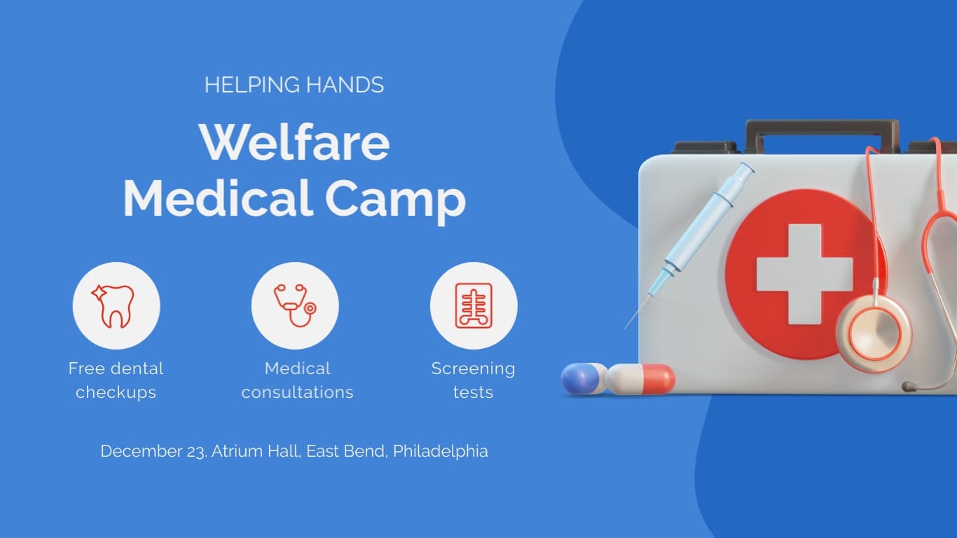 Medical Camp Facebook Event Cover Template
