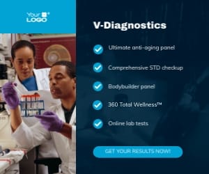 Medical Laboratory Medium Rectangle Template