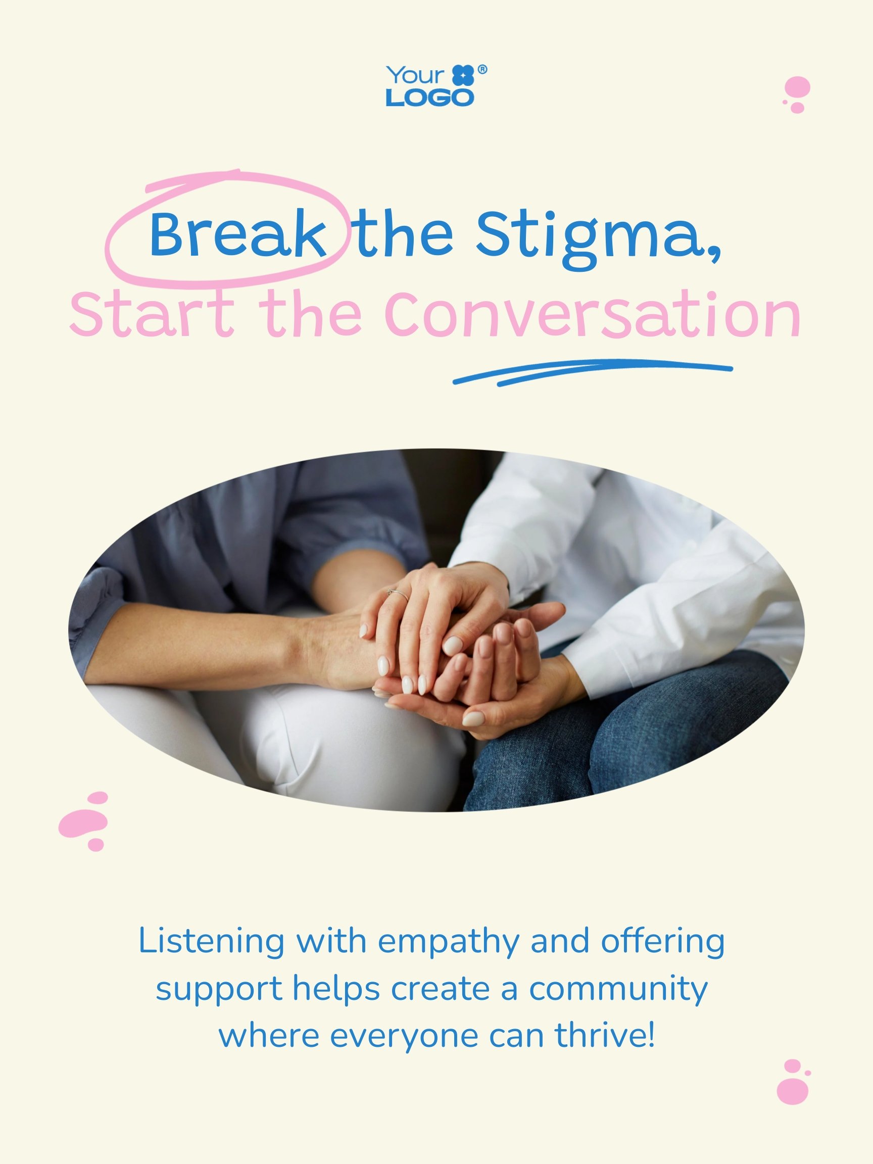 Mental Health Awareness Poster Template