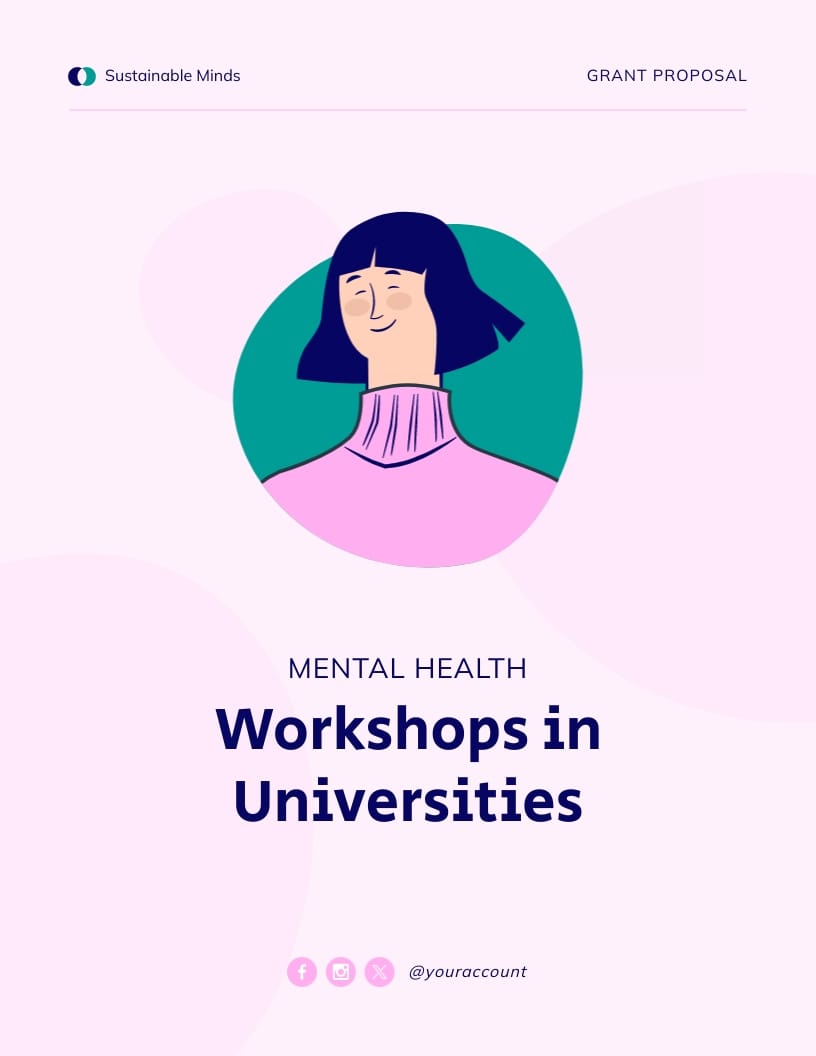 Mental Health Workshop Grant Proposal Template