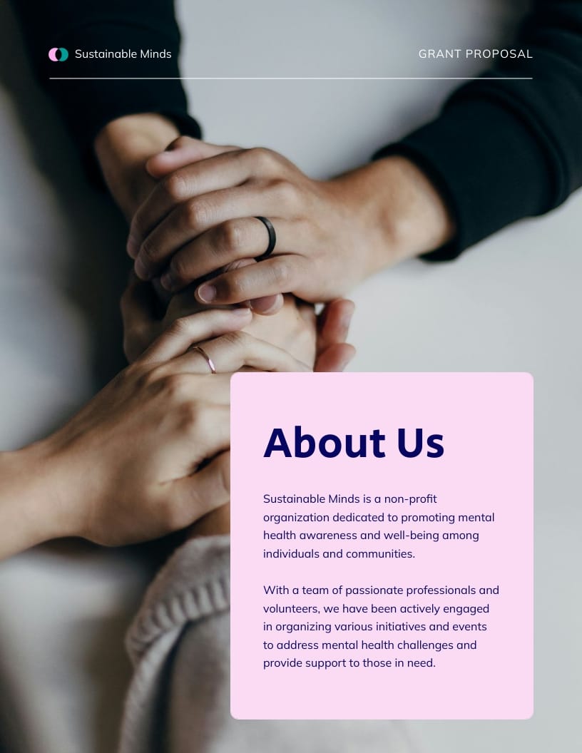 Mental Health Workshop Grant Proposal