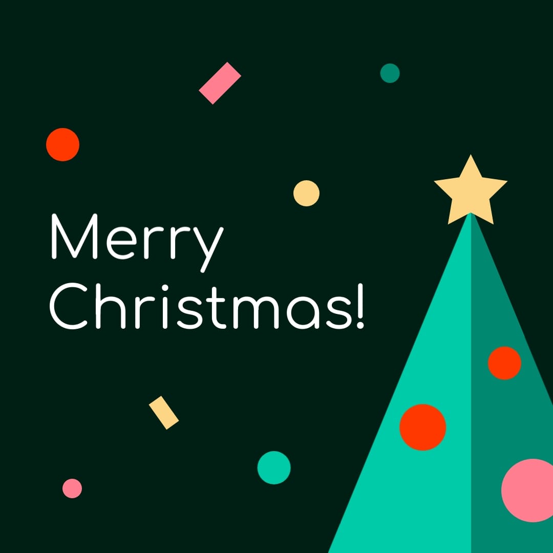 Merry Christmas Friendly Instagram Post Template