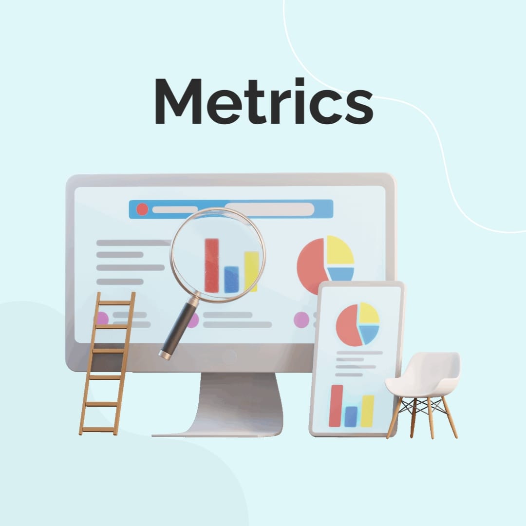Metrics Animated Square Template