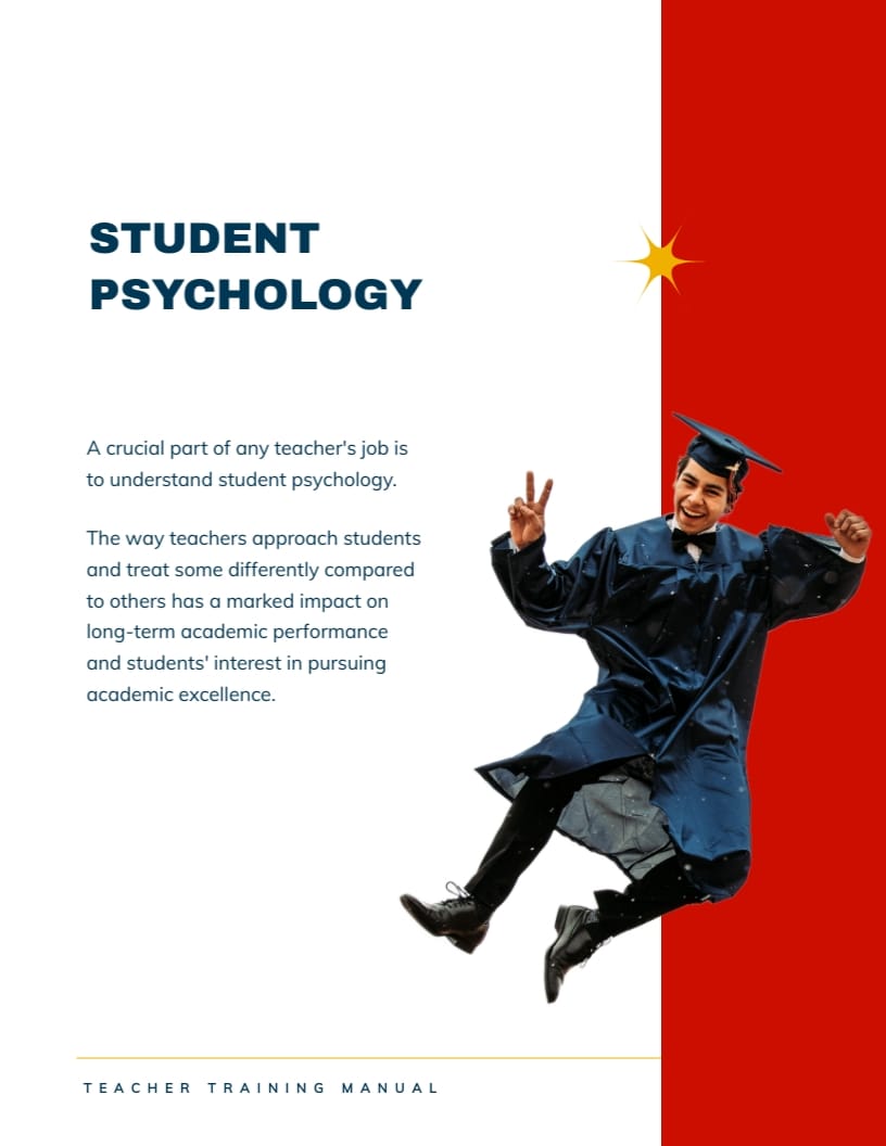 Middle School Teacher Training Manual Template | Visme