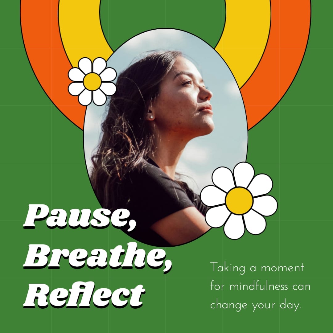 Mindfulness Reminder Instagram Post Template