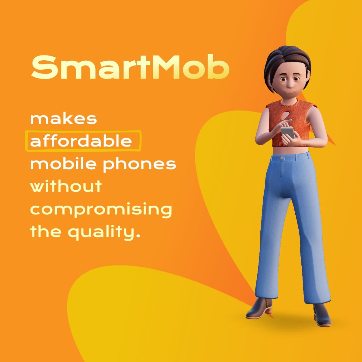 Mobile Phone Companies LinkedIn Post Template