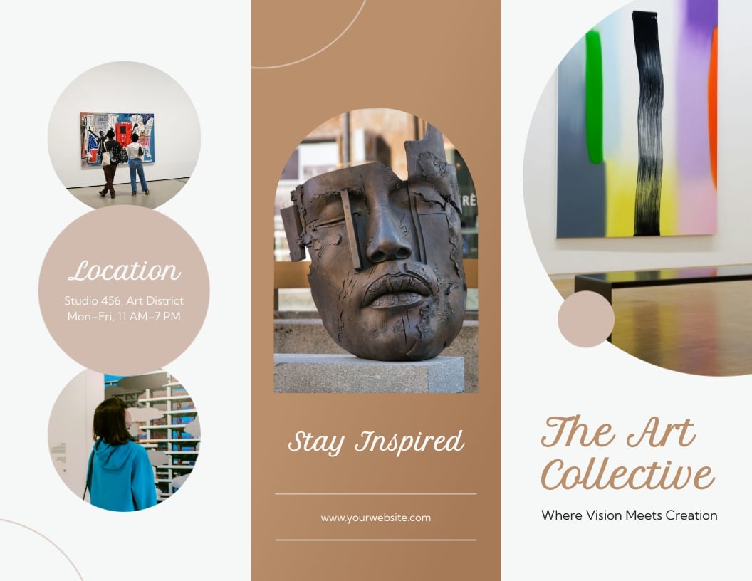 Modern Art Brochure Template