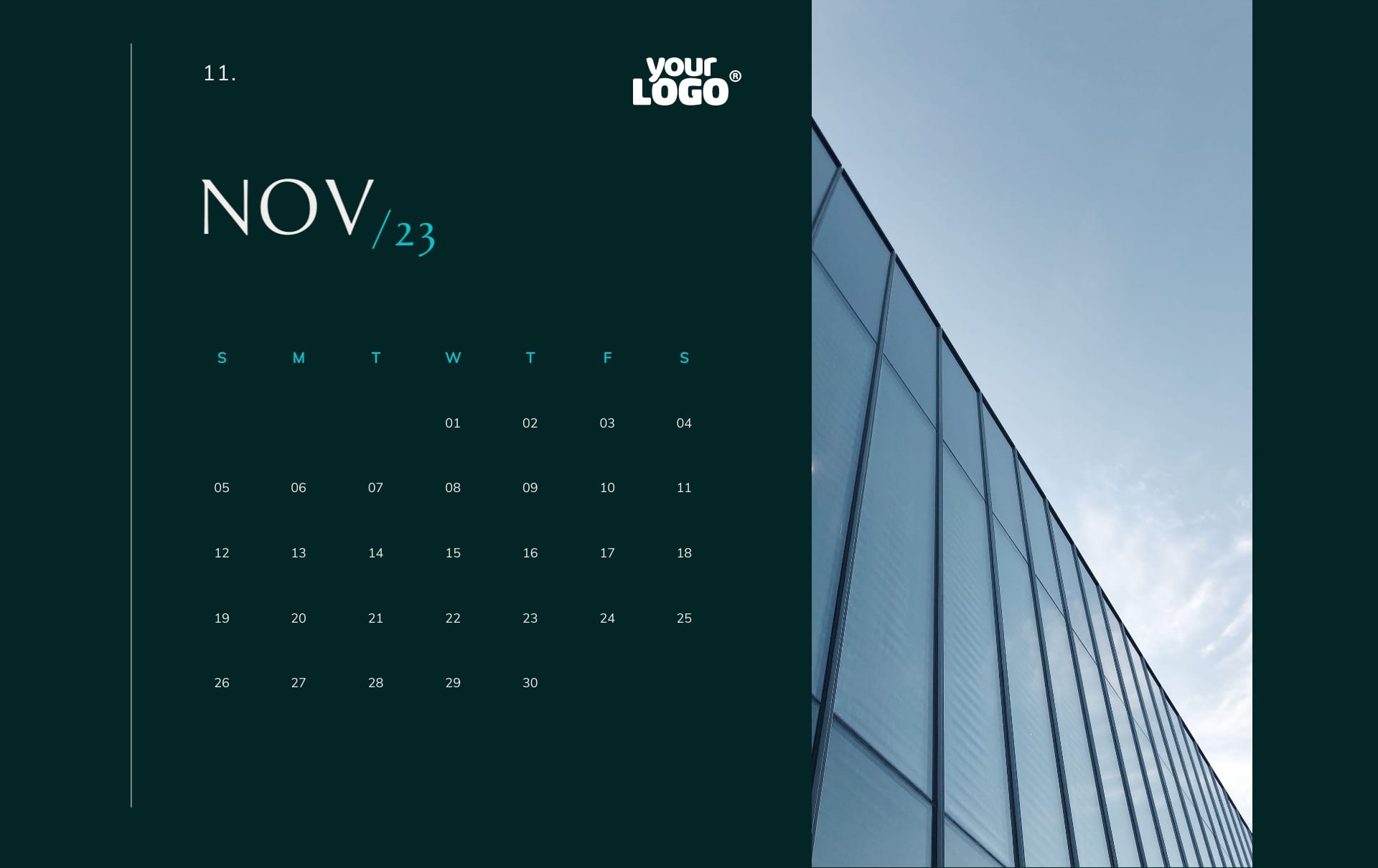 Modern Calendar Template | Visme
