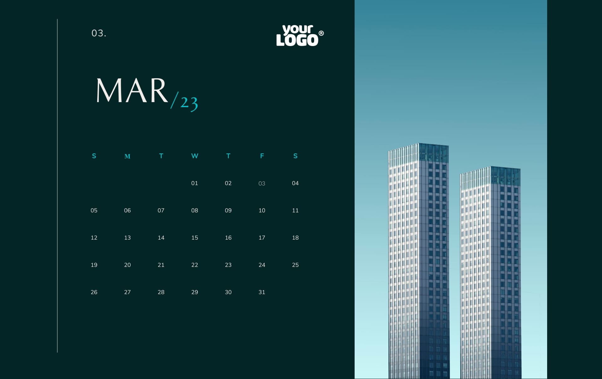 Modern Calendar Template | Visme