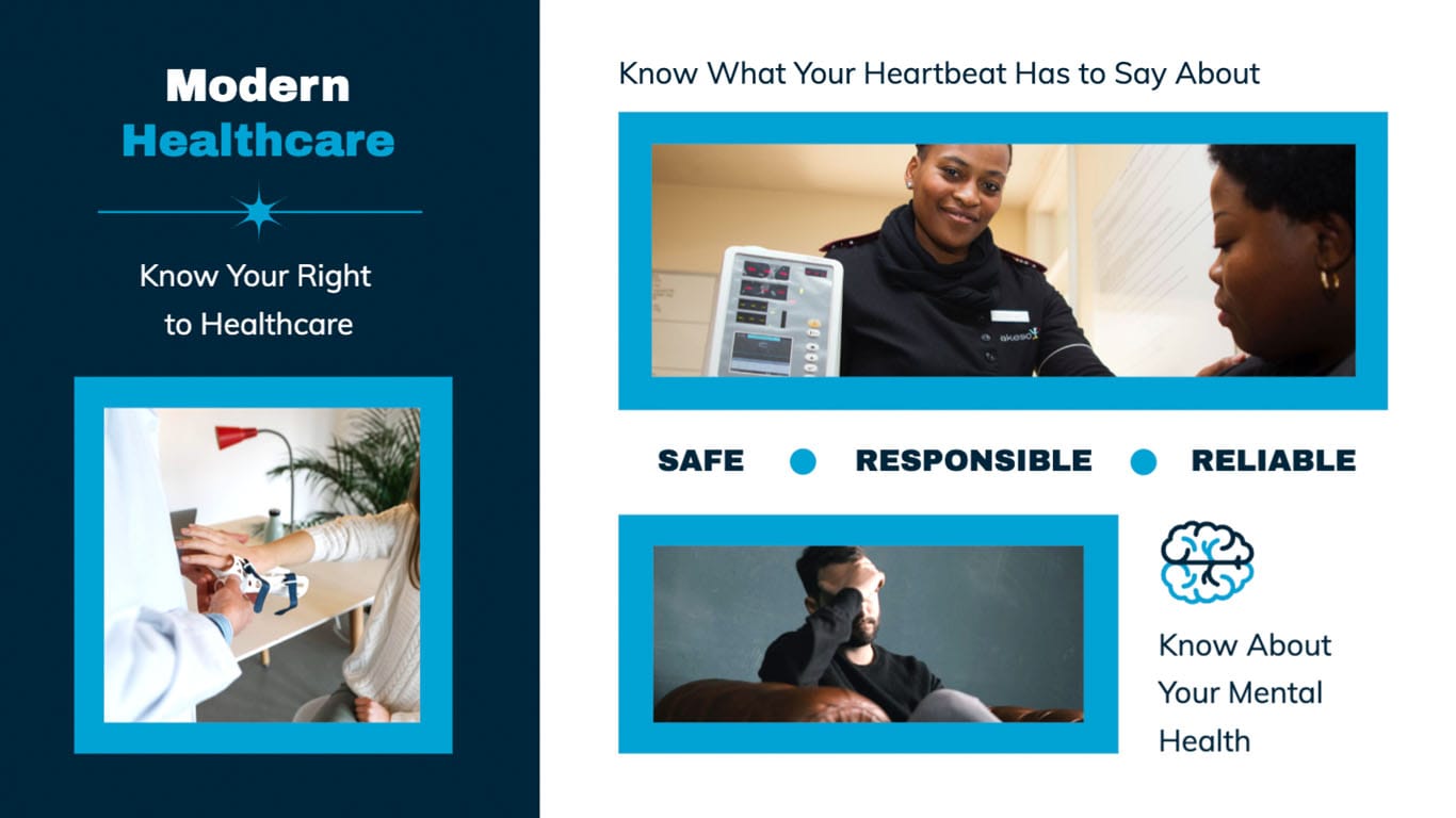 Modern Healthcare Mood Board Template