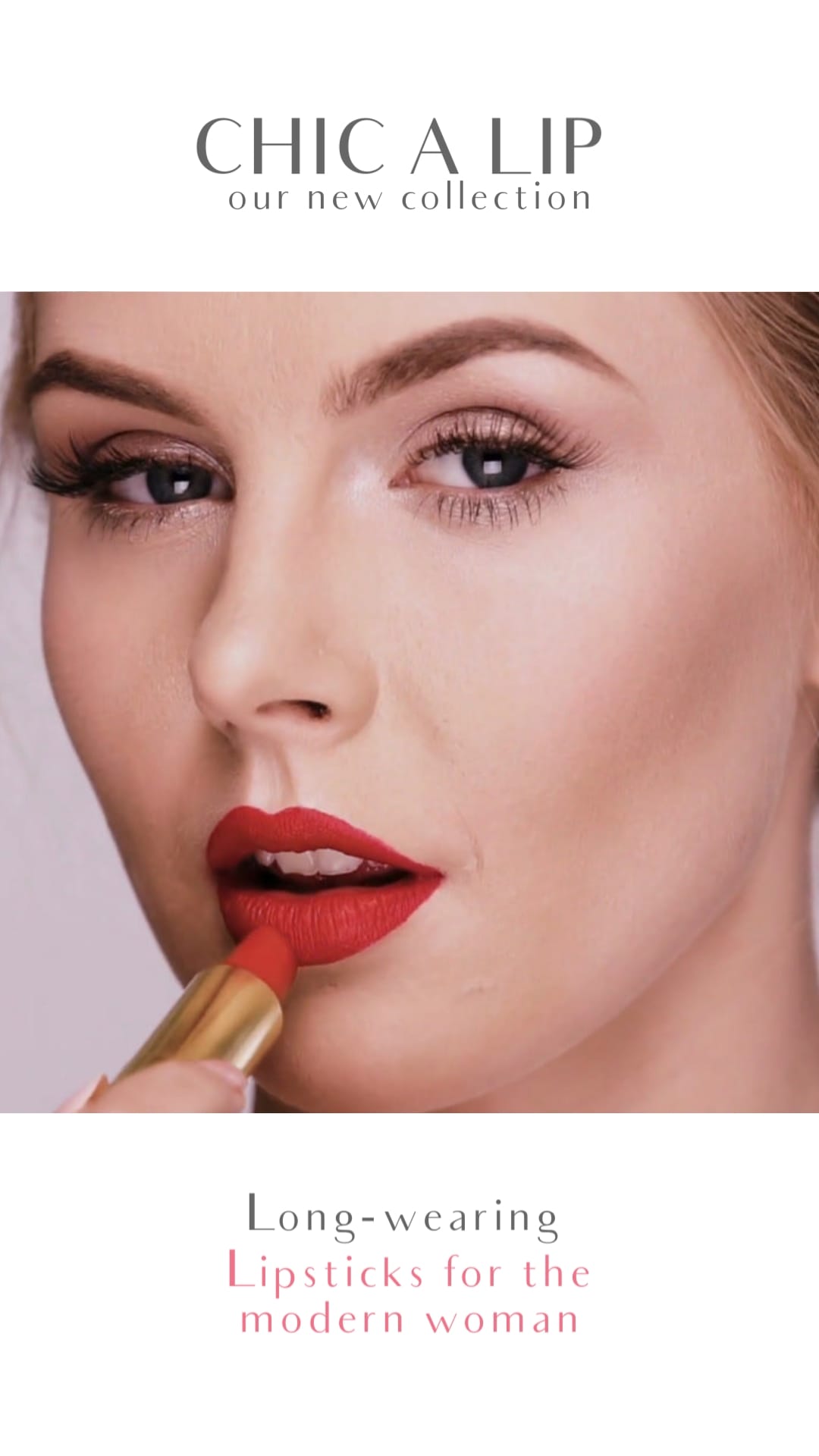 Modern Makeup Promo Ad Vertical Template