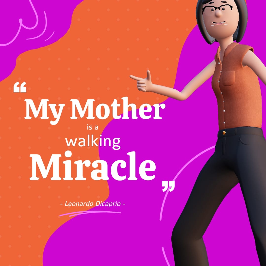 Moms Love Quote Instagram Post Template Moms Love Quote Instagram Post Template