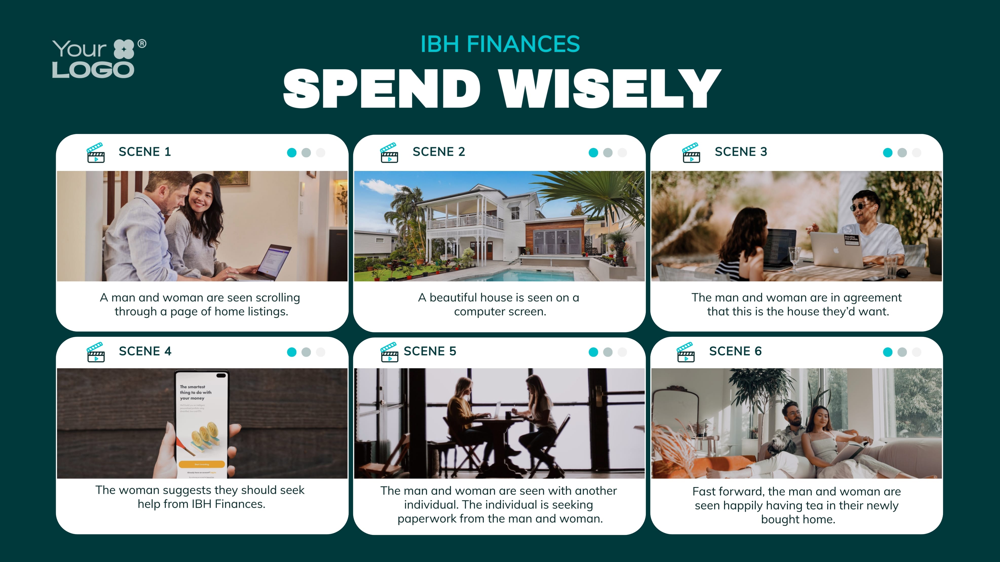 Mortgage Approval Storyboard Template
