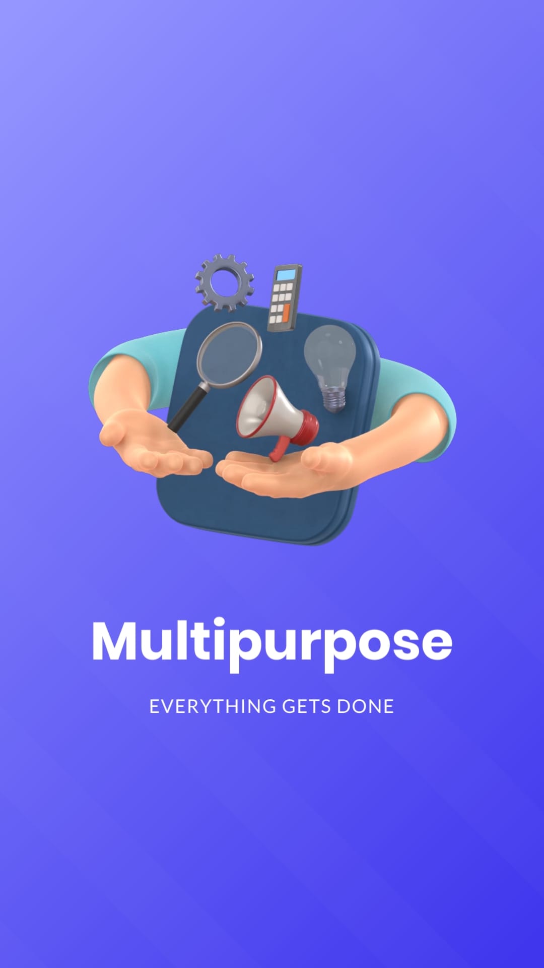 Multipurpose Animated Vertical Template