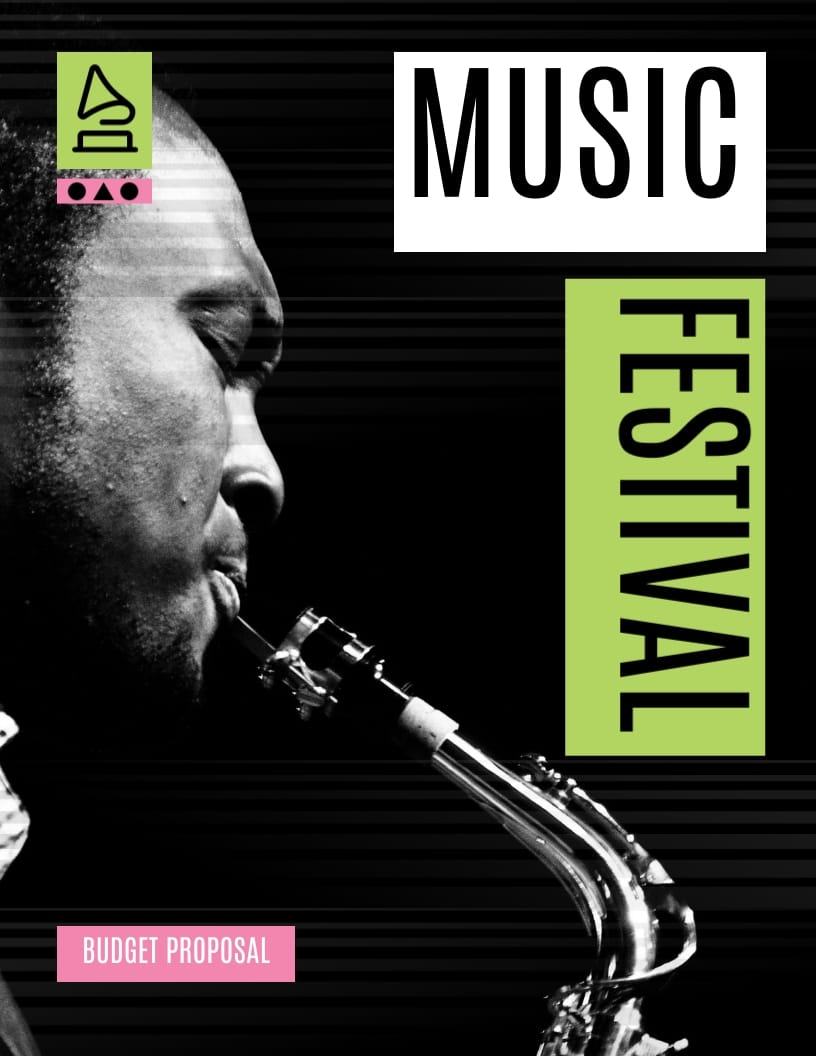 Music Event Budget Proposal Template Music Event Budget Proposal Template