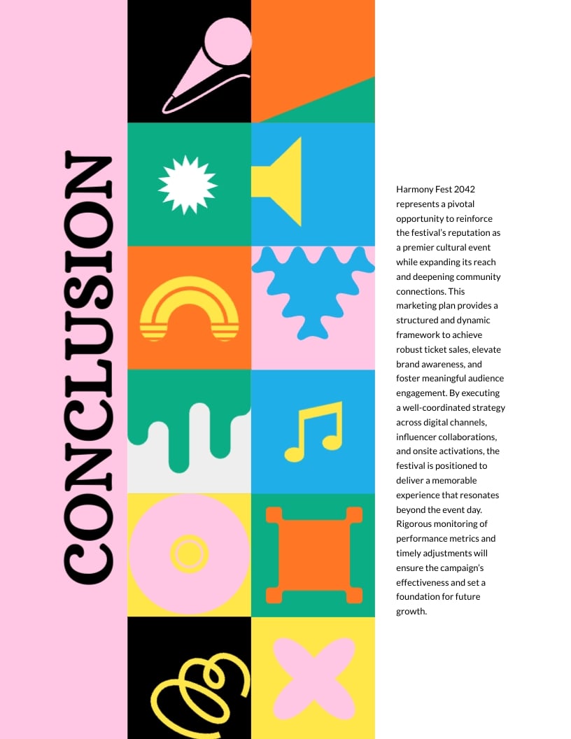 Music Event Marketing Plan Template - Slide 12 Music Event Marketing Plan Template - Slide 12