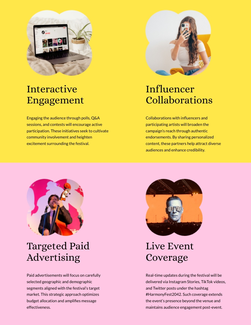 Music Event Marketing Plan Template - Slide 7 Music Event Marketing Plan Template - Slide 7