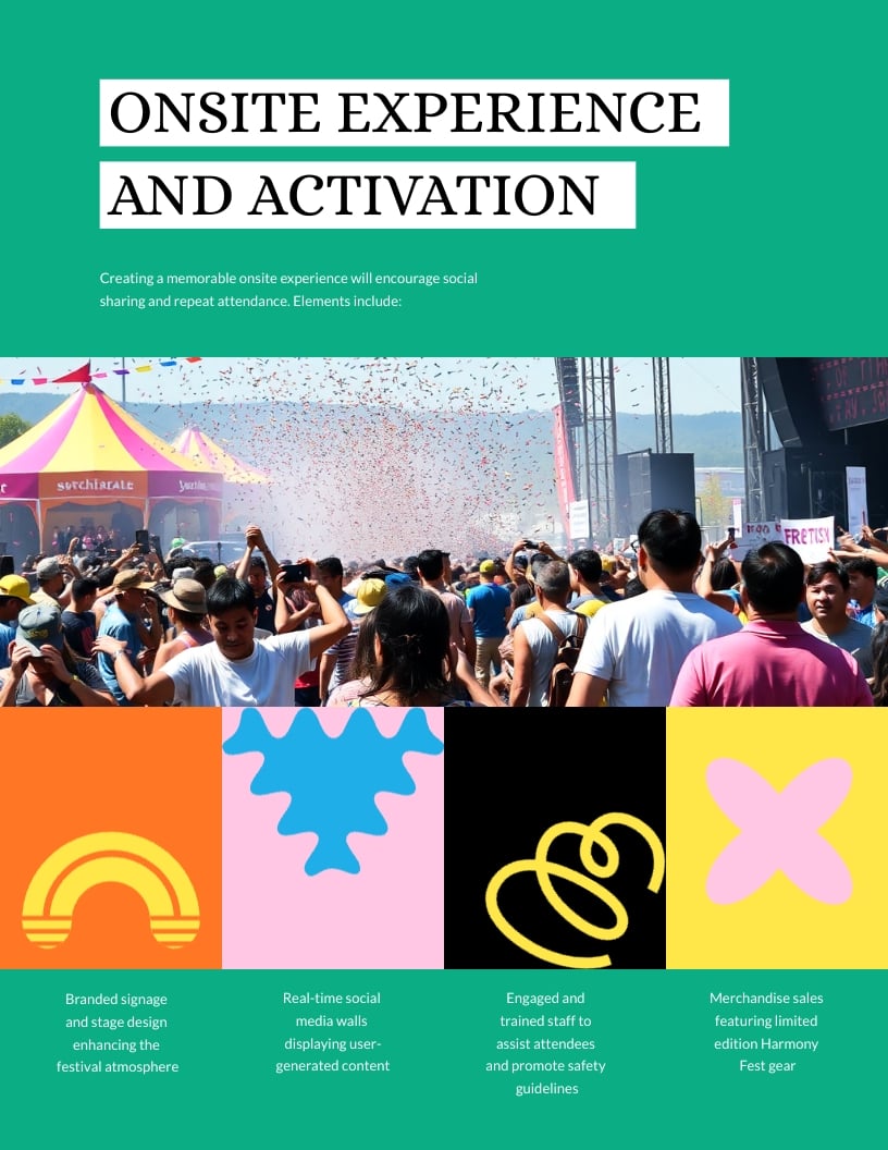 Music Event Marketing Plan Template - Slide 8 Music Event Marketing Plan Template - Slide 8