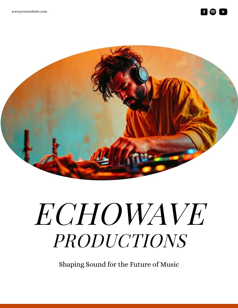 Music Podcast Press Kit Template