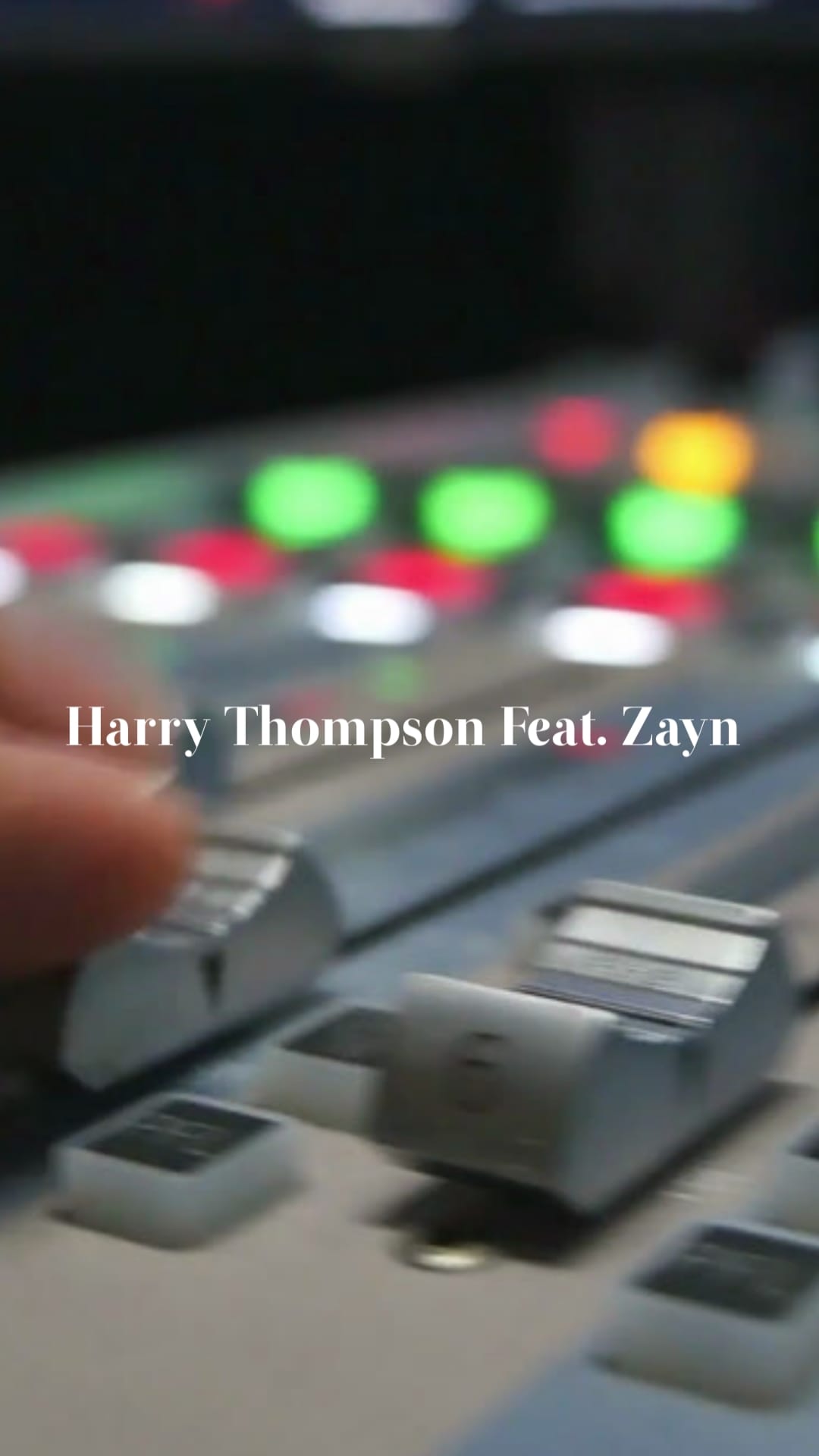 Music Video Credits Video Vertical Template