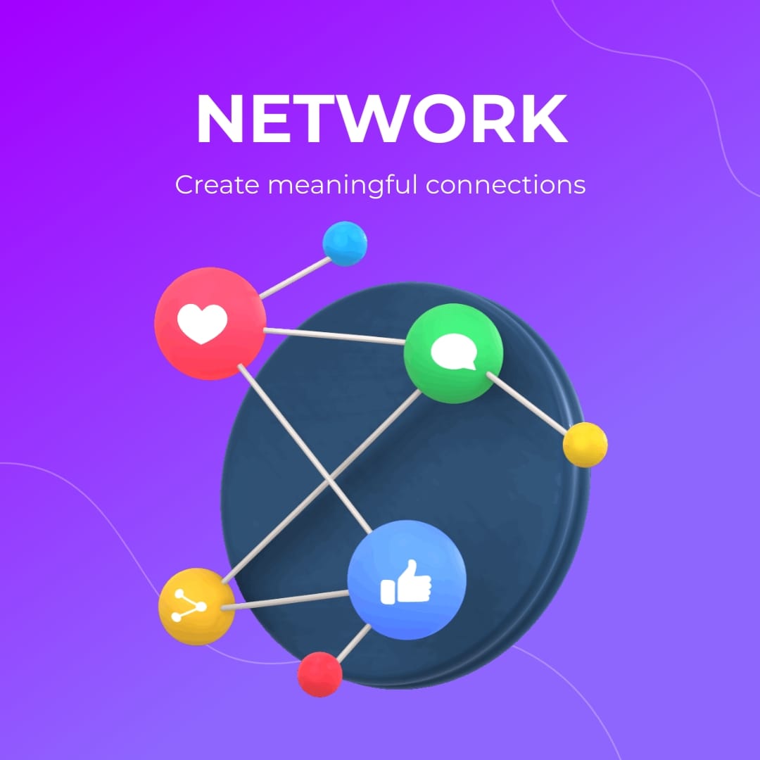 Network Animated Square Template
