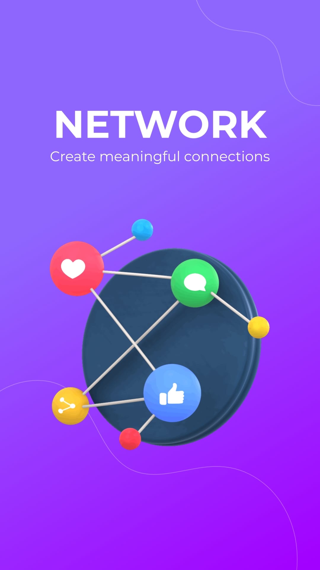 Network Animated Vertical Template