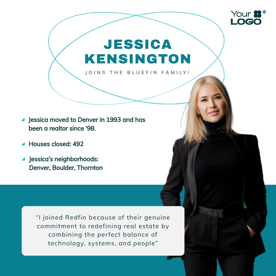 New Agent Joins Real Estate Agency Instagram Post Template