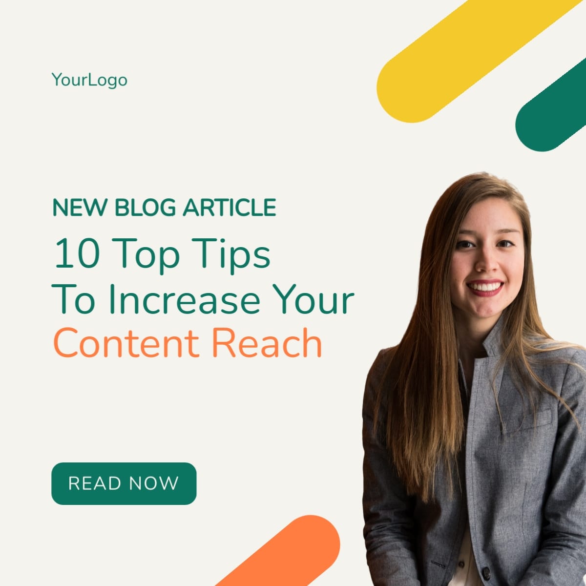 New Blog Update LinkedIn Post Template