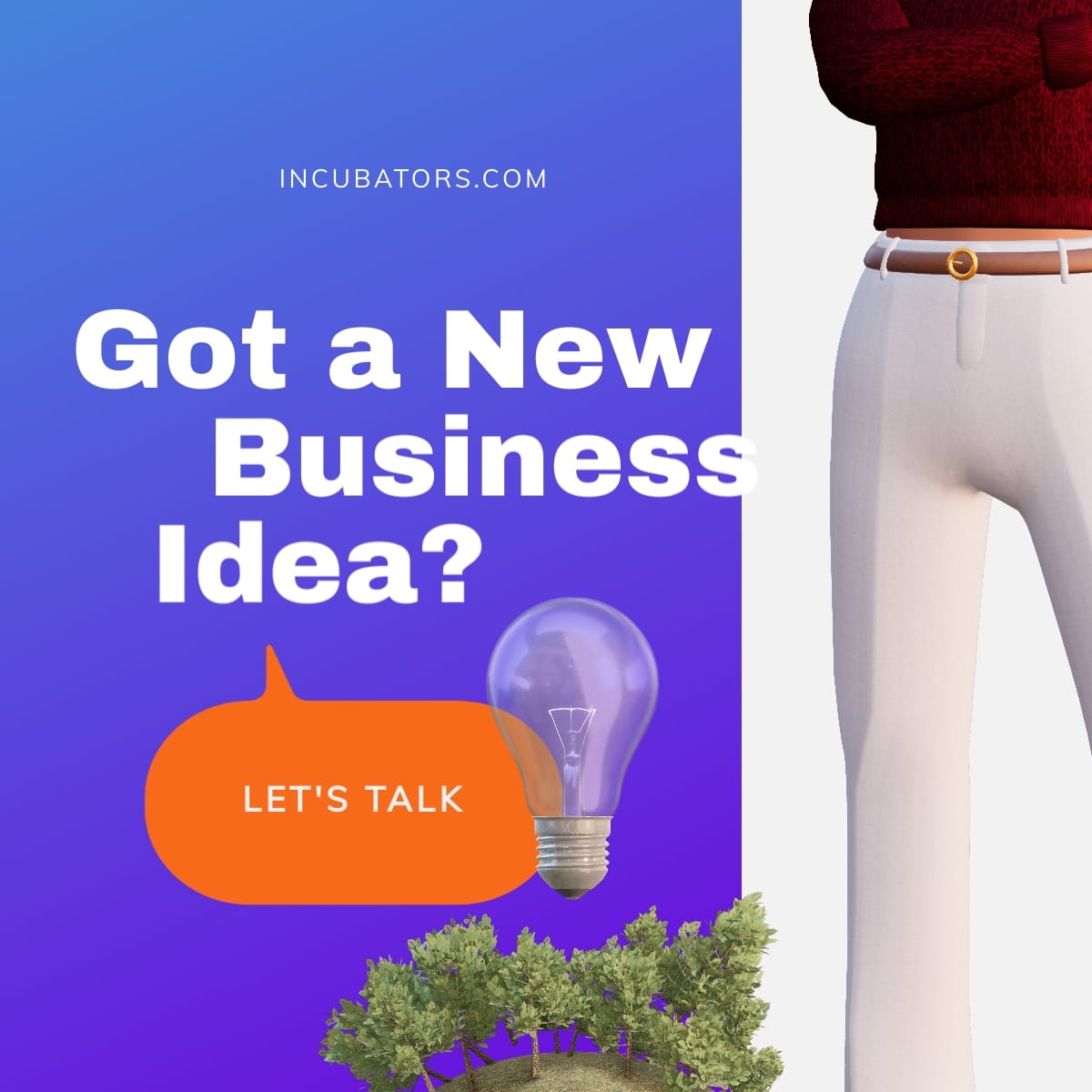 New Business Idea Linkedin Post Template