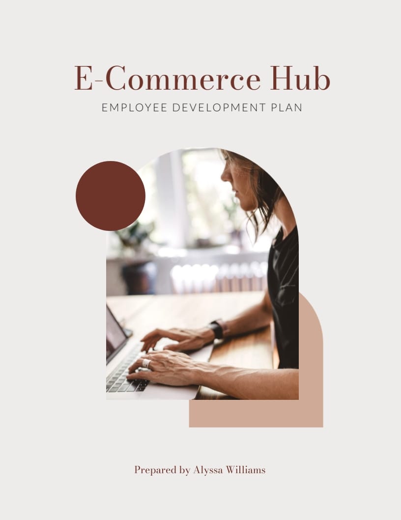 New Employee Development Plan Template