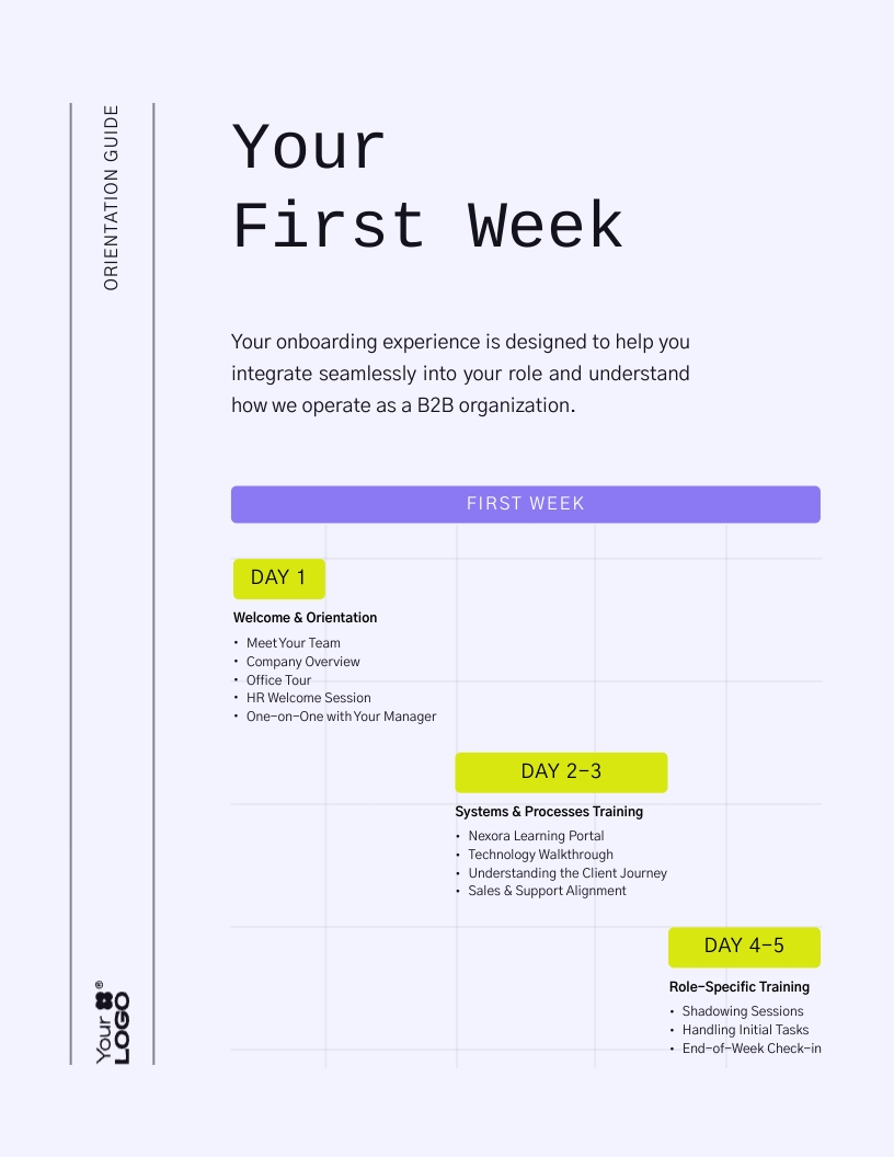 New Employee Orientation Guide