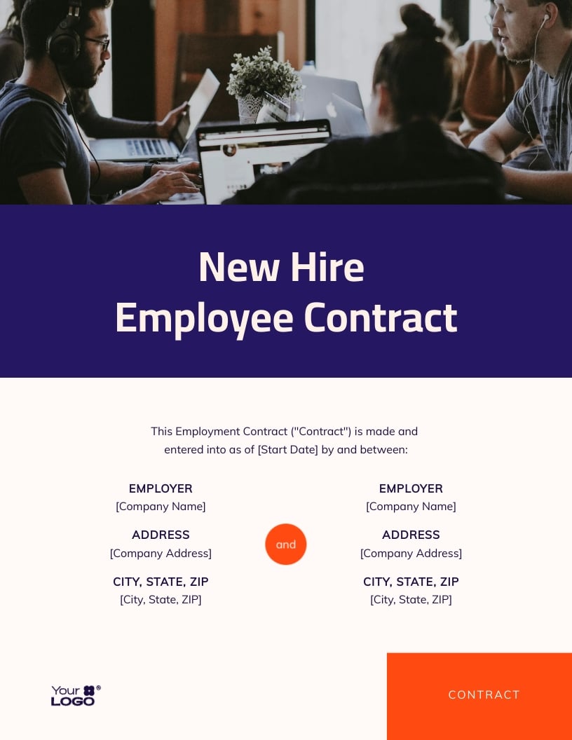 New Hire Employee Contract Template