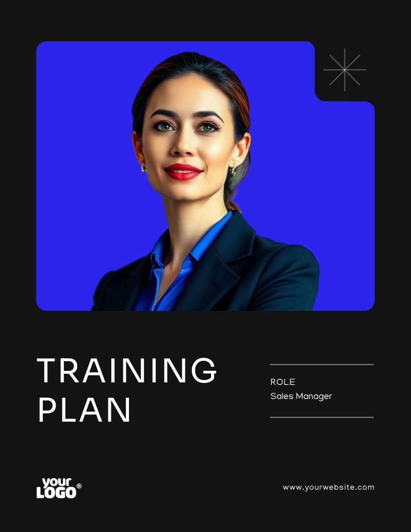 New Hire Sales Manager Training Plan Template