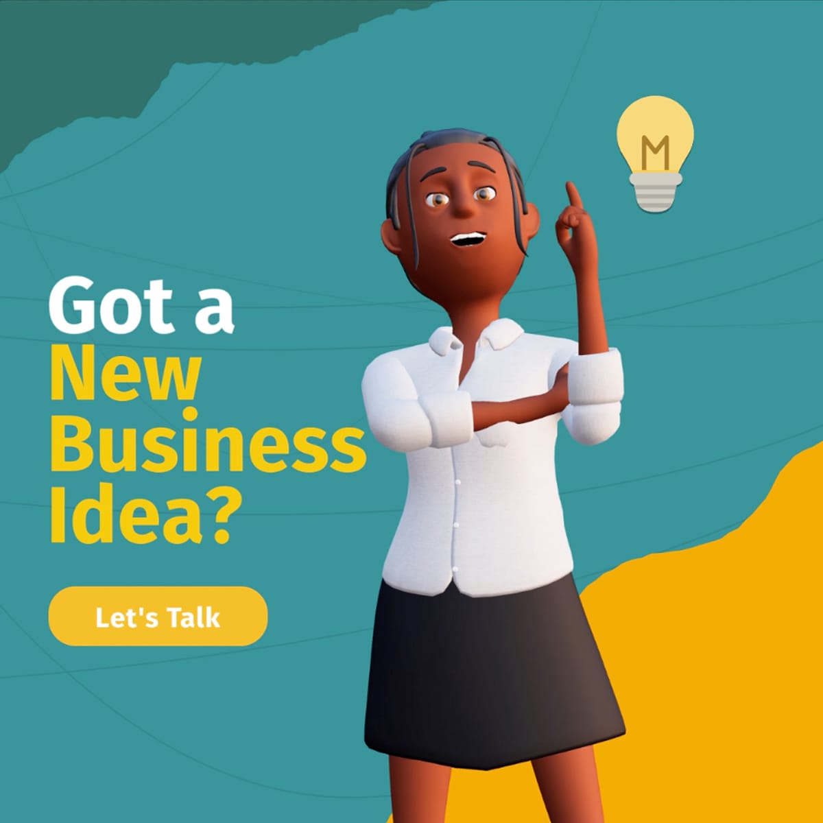 New Idea LinkedIn Post Template