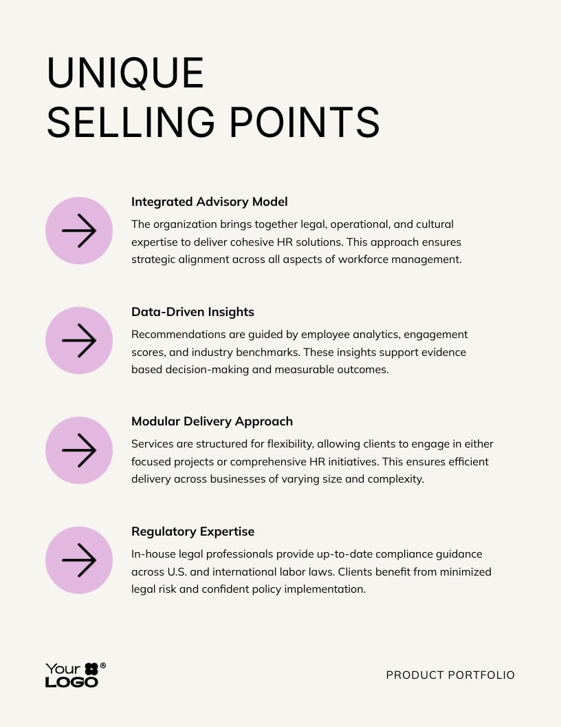 New Product Portfolio Template - Slide 5 New Product Portfolio Template - Slide 5