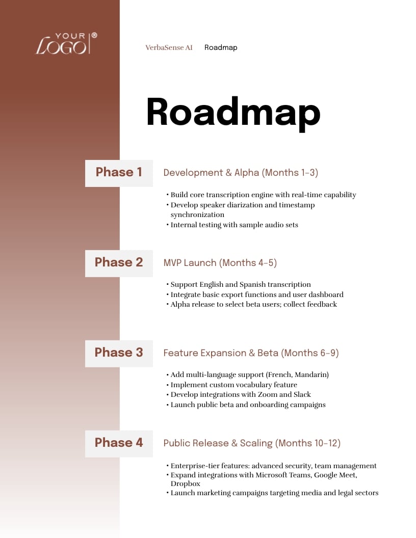 New Product Project Plan Template - Slide 8 New Product Project Plan Template - Slide 8