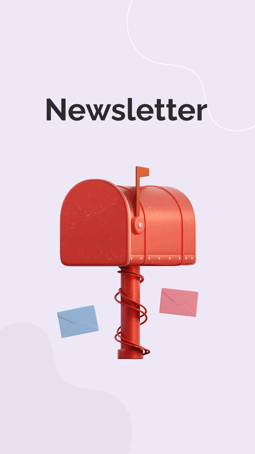 Newsletter Animated Vertical Template