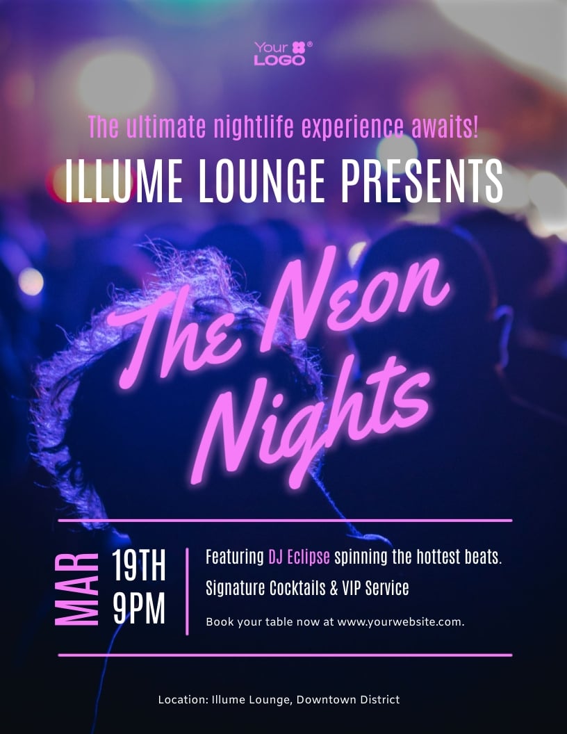 Night Club Flyer Template