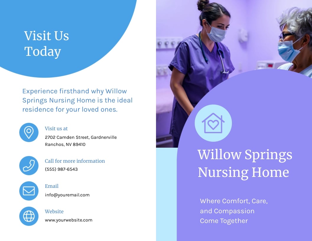 Nursing Home Brochure Template