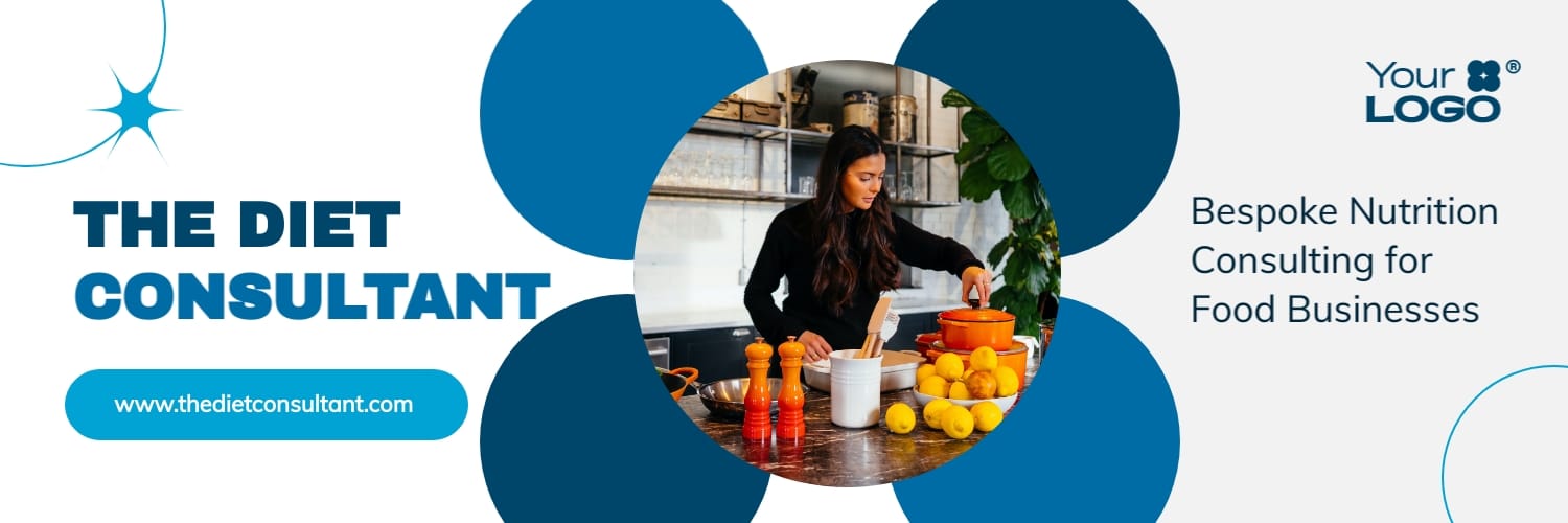 Nutrition Consultant Twitter Header Template