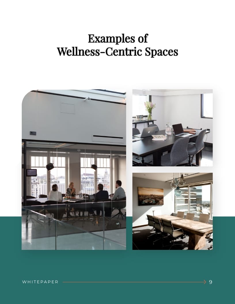 Office Interior Design White Paper Template | Visme