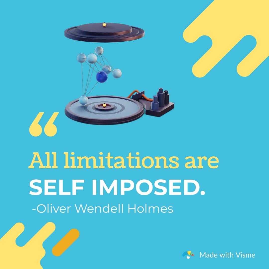 Oliver Holmes Quote Square Template