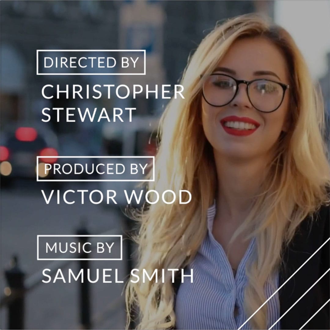 Online Ad Credits Video Square Template