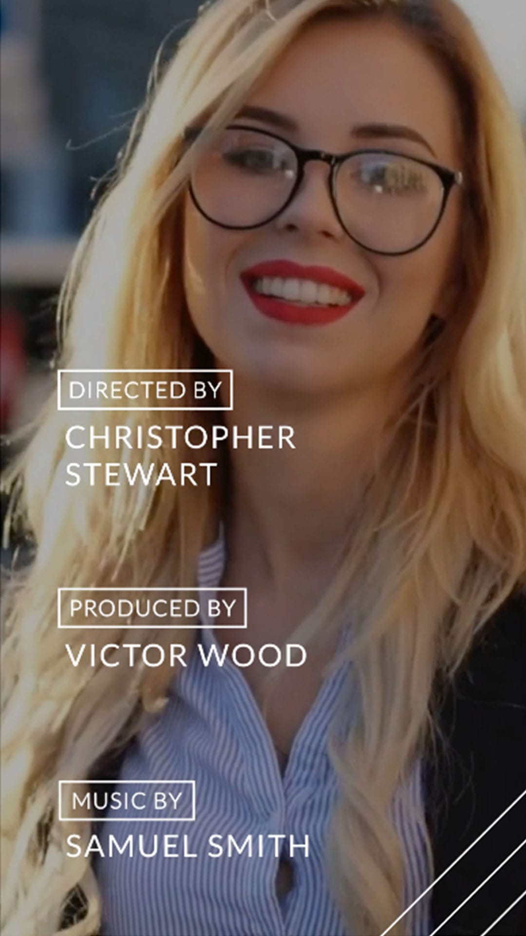 Online Ad Credits Video Vertical Template